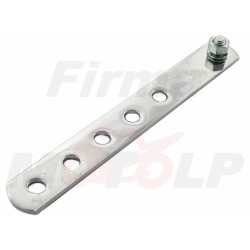 UCHWYT MOCOWANIE TŁUMIKA RAMIĘ MOCUJĄCE TŁUMIK CHROMOWANE METALOWE 18,9CM