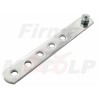 UCHWYT MOCOWANIE TŁUMIKA RAMIĘ MOCUJĄCE TŁUMIK CHROMOWANE METALOWE 18,9CM