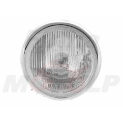 REFLEKTOR PRZEDNIA LAMPA PRZÓD CHROM METAL YAMAHA XVS 650 1100 DRAG STAR HOMOLOGACJA E4