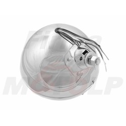 REFLEKTOR PRZEDNIA LAMPA PRZÓD CHROM METAL YAMAHA XVS 650 1100 DRAG STAR HOMOLOGACJA E4