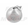 REFLEKTOR PRZEDNIA LAMPA MOTOCYKLOWA PRZÓD CHROM METAL 7 1/2 CALA HOMOLGACJA E4
