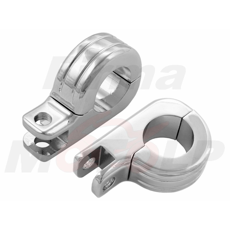 UCHWYTY MOCOWANIA OBEJMY ADAPTERY PODNÓŻKÓW HARLEY DAVIDSON HD H-D NA GMOLE 32MM 1 1/4 CALA