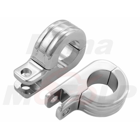 UCHWYTY MOCOWANIA OBEJMY ADAPTERY PODNÓŻKÓW HARLEY DAVIDSON HD H-D NA GMOLE 32MM 1 1/4 CALA