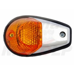 MIGACZE KIERUNKOWSKAZY KIERUNKI CHROM 12V 21W NA OWIEWKĘ NADKOLE NADKOLA HOMOLOGACJA E4
