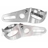 UCHWYTY MOCOWANIA REFLEKTORA PRZEDNIEJ LAMPY PRZÓD CHROM OBEJMA RURY 36MM - 49MM