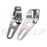 UCHWYTY MOCOWANIA REFLEKTORA PRZEDNIEJ LAMPY PRZÓD CHROM OBEJMA RURY 36MM - 49MM