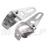 UCHWYTY MOCOWANIA REFLEKTORA PRZEDNIEJ LAMPY PRZÓD CHROM OBEJMA RURY 36MM - 49MM