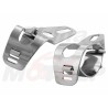 UCHWYTY MOCOWANIA REFLEKTORA PRZEDNIEJ LAMPY PRZÓD CHROM OBEJMA RURY 36MM - 49MM