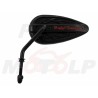 LUSTRA LUSTERKA METALOWE CZARNY POŁYSK 8MM HARLEY DAVIDSON HD H-D