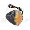 MIGACZE KIERUNKOWSKAZY KIERUNKI CARBON 12V 21W ŚRUBA M10 HOMOLOGACJA E11