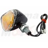 MIGACZE KIERUNKOWSKAZY KIERUNKI CARBON 12V 21W ŚRUBA M10 HOMOLOGACJA E11