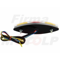 TYLNA LAMPA TYŁ LED LEDOWA 12V KOCIE OKO STOP + KIERUNKOWSKAZY