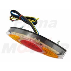 TYLNA LAMPA TYŁ LED LEDOWA 12V KOCIE OKO STOP + KIERUNKOWSKAZY