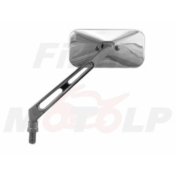 LUSTRA LUSTERKA CHROMOWANE METALOWE M10 10MM CHOPPER DRAG CRUISER CLASSIC