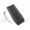 KRAWAT PAS NA ZBIORNIK CZARNA OSŁONA SKÓRA HARLEY DAVIDSON HD H-D SOFTAIL