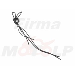 KRAWAT PAS NA ZBIORNIK CZARNA OSŁONA SKÓRA HARLEY DAVIDSON HD H-D SOFTAIL