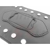 KRAWAT PAS NA ZBIORNIK CZARNA OSŁONA SKÓRA HARLEY DAVIDSON HD H-D SOFTAIL