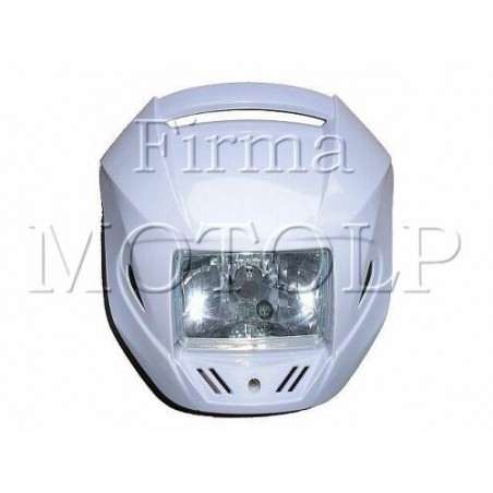 TUNING OWIEWKA MOTOCYKLOWA BIALA Z HOMOLOGACJA E11