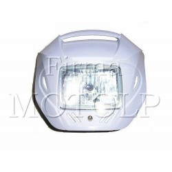 TUNING OWIEWKA MOTOCYKLOWA BIALA Z HOMOLOGACJA E11