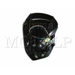 TUNING OWIEWKA MOTOCYKLOWA CZARNA HOMOLOGACJA E11