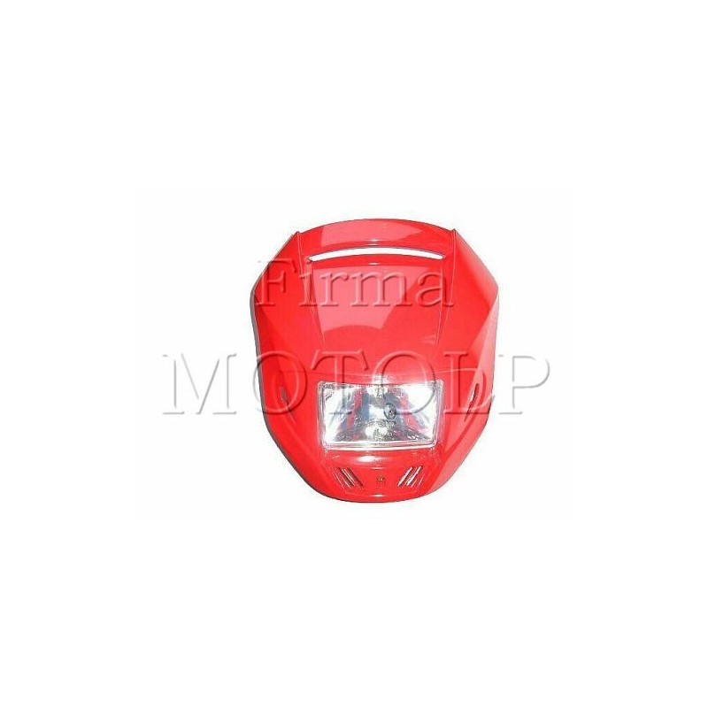 TUNING OWIEWKA MOTOCYKLOWA CZERWONA HOMOLOGACJA E11