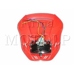 TUNING OWIEWKA MOTOCYKLOWA CZERWONA HOMOLOGACJA E11