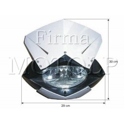 TUNING OWIEWKA MOTOCYKLOWA BIALA HOMOLOGACJA E11