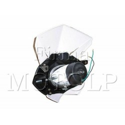 TUNING OWIEWKA MOTOCYKLOWA BIALA HOMOLOGACJA E11