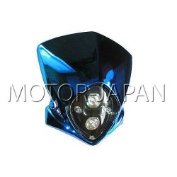 TUNING MINI OWIEWKA UNIWERSALNA NIEBIESKA METALIK