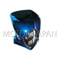 TUNING MINI OWIEWKA UNIWERSALNA NIEBIESKA METALIK