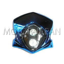 TUNING MINI OWIEWKA UNIWERSALNA NIEBIESKA METALIK