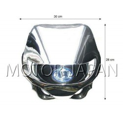 TUNING PRZEDNIA OWIEWKA UNIWERSALNA CHROMOWANA