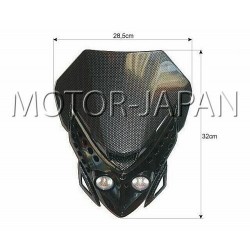 TUNING PRZEDNIA OWIEWKA UNIWERSALNA CARBON HALOGEN