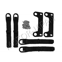 TUNING OWIEWKA MOTOCYKLOWA CZARNA HALOGENY DIODY