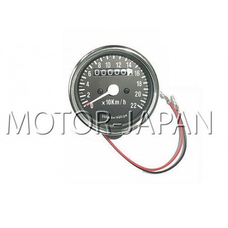 PRĘDKOŚCIOMIERZ LICZNIK Z CZARNĄ TARCZĄ DO 220KM/H