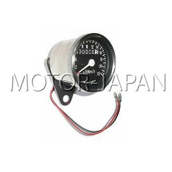 PRĘDKOŚCIOMIERZ LICZNIK Z CZARNĄ TARCZĄ DO 220KM/H