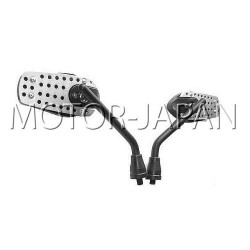 LUSTRA LUSTERKA UNIWERSALNE CZARNO - SREBRNE - M10 10MM