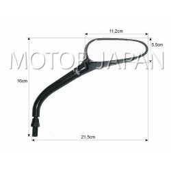 LUSTRA LUSTERKA CHOPPER HARLEY KLASYK DRAG CRUISER M10 10MM