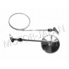 LUSTRA LUSTERKA UNIWERSALNE CHROM M10 10MM CHOPPER DRAG CRUISER KLASYK HOMOLOGACJA E9