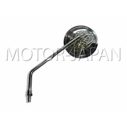 LUSTRA LUSTERKA UNIWERSALNE CHROM M10 10MM CHOPPER DRAG CRUISER KLASYK