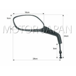 LUSTERKA PEUGEOT JET FORCE JET C-TECH SPEEDFIGHT 2 HOMOLOGACJA E3