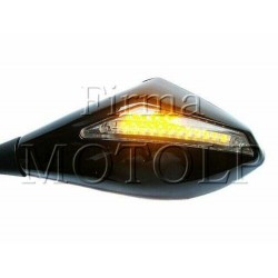LUSTERKA CZARNE Z KIERUNKAMI HONDA CBR 600 1000 RR rok produkcji 2003 - 2008