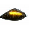 LUSTRA LUSTERKA Z KIERUNKOWSKAZAMI UNIWERSALNE CZARNE M10 10MM