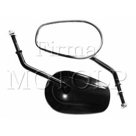LUSTRA LUSTERKA CZARNY MAT - HARLEY DAVIDSON HD