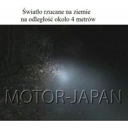 PRZEDNIA LAMPA PRZOD DIODOWA DO JAZDY DZIENNEJ HOMOLOGACJA E8