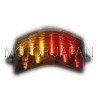 TYLNA LAMPA TYL LED Z KIERUNKAMI KAWASAKI ZX 10 ZX-10R NINJA rok produkcji 2006 - 2007 HOMOLOGACJA