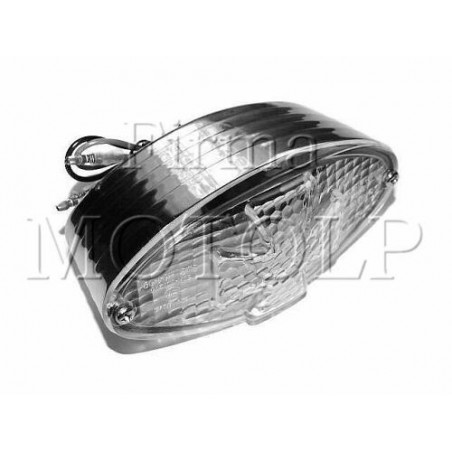 TYLNA LAMPA TYL UNIWERSALNA CHROM METAL KRZYZ HOMOLOGACJĘ E11