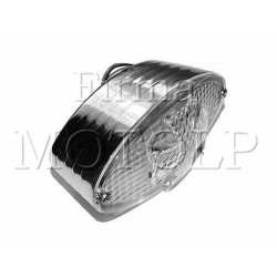 TYLNA LAMPA TYL UNIWERSALNA CHROM METAL KRZYZ HOMOLOGACJĘ E11