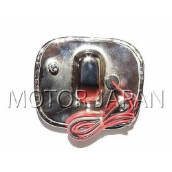 TYLNA LAMPA TYL UNIWERSALNA CHROM METAL NA BLOTNIK