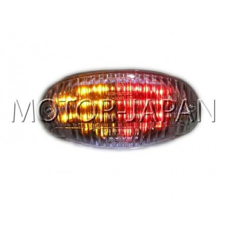TYLNA LAMPA TYL LED Z KIERUNKAMI YAMAHA YZF XVS rok produkcji 1996 – 2002 HOMOLOGACJA